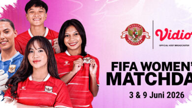 Bandung Siap Menjadi Panggung Timnas Putri, Dua Uji Coba Indonesia Tayang Eksklusif di Vidio