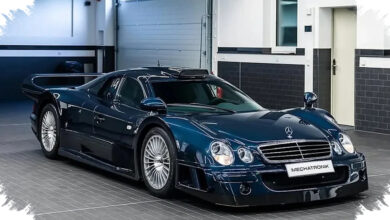 Warna Asli Pabrik Bikin Mercedes CLK GTR Biru Tua Ini Makin Langka, Nilainya Diprediksi Tembus Jutaan Dolar
