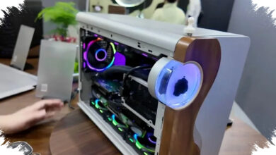 Amiiba Ferra Bawa Ferrofluid Ke Panel Depan, Casing MicroATX Ini Langsung Berbeda Di Meja