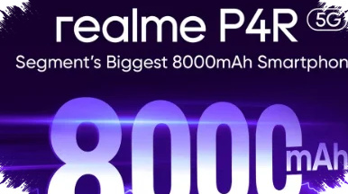 Baterai 8.000mAh Jadi Andalan Realme P4R 5G, Siap Tahan Pakai Hingga Tiga Hari